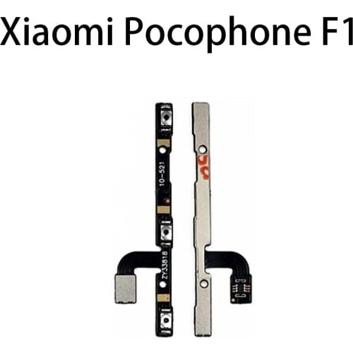 Xiaomi Pocophone F1 Power Volume Flex Cable Ribbon Replacement for Xiaomi Pocophone F1 Volume Flex Switch on off Replacement