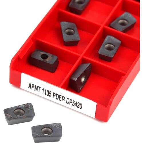 10PCS APMT1135PDER DP5420 APMT1604PDER DP5420 carbide insert CNC lathe tools APMT parts machine tools accessories milling insert