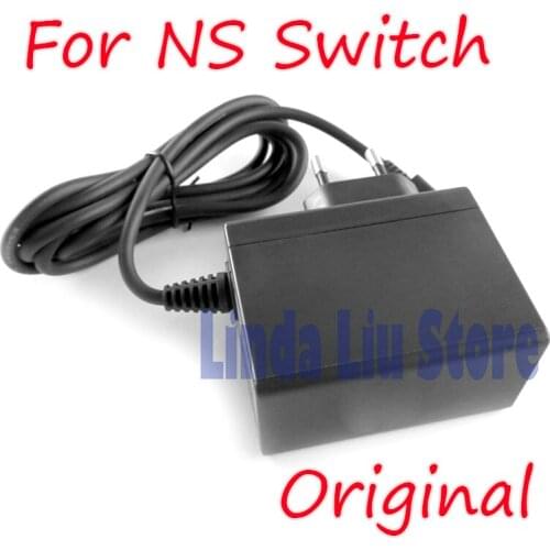 Original AC Adapter US EU UK plug wall travel charger for Nintend switch NS console USB type C power supply charging accessories