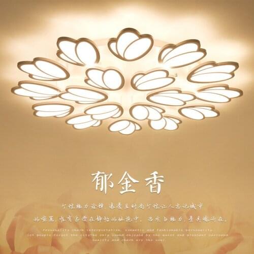 Nordic led panel lights ceiling chandelier Bedside Aluminum Living Room kitchen fixtures