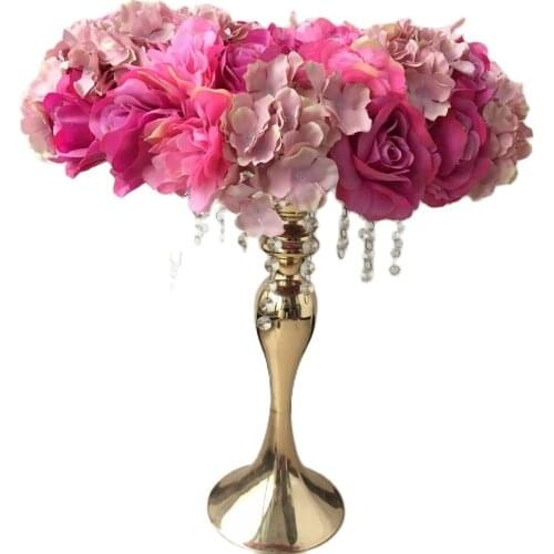 Wedding Wreath Wedding Road lead Flower Rose Wedding Wall Decoration Table centerpiece flower Decoration 8pcs/lot TONGFENG