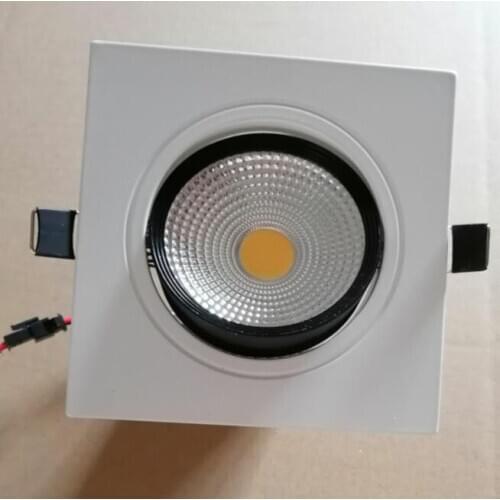 LED Downlight 9W 12W 15W Square Recessed Lamp Led Bulb Bedroom Kitchen LED Ceiling Spot Lighting AC110 220V