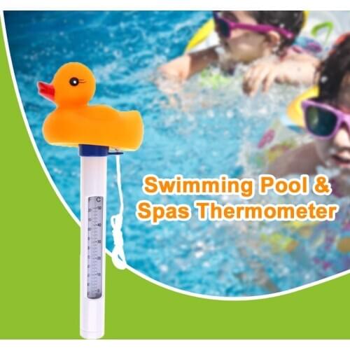 Hot Sale Floating Pond Pool&Spas Thermometer Swimming Pool Monitor Water Temperature with Rope for Swimming Pools Spas Hot Tubs