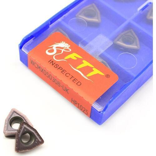 High quality WCMX050308 UK HP1025 CNC milling blade lathe tools Brand new original carbide tool metal Internal turning tool