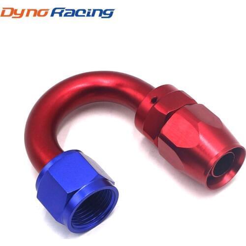 High Performance AN 10 Fitting AN10 Aluminum Fittings 180 Degree Oil/Fuel/Swivel hose fittings(Swivel Hose End Fitting)