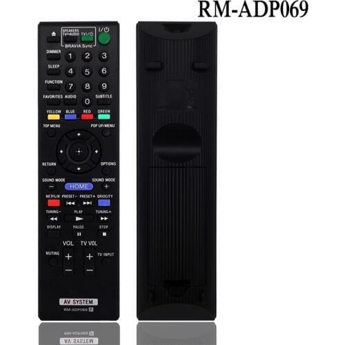 Replace Remote Control For SONY AV System RM-ADP069 RM-ADP076 RM-ADP074 RM-ADP072 RM-ADP059 RM-ADP057 Remoto Controller