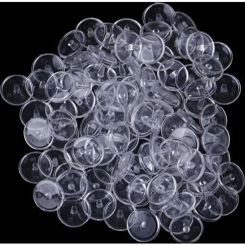 50 Sets Clear KAM Resin Snap Buttons Snaps Fasteners Press Studs T5 Caps Plastic Wholesale