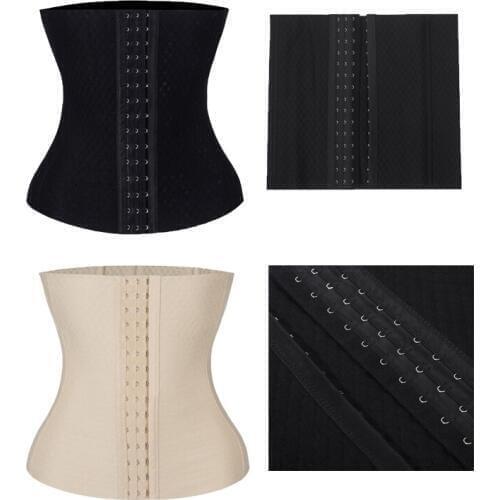 Womens Waist Trainer Body Tummy Control Corset Shaper Corset Waist Training Cincher 4 Steel Bone Body Girdle Shaper