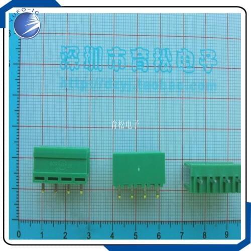 10PCS/LOT Straight pin socket HT5.08 4P connector spacing 5.08MM plug type