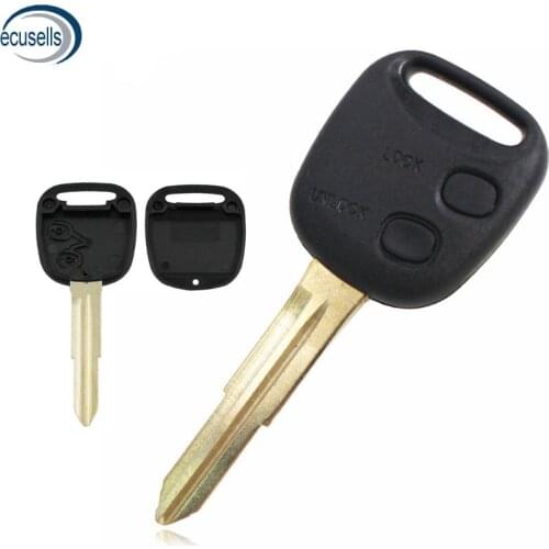 2 Buttons Replacement Car Key Blank Fob Key Case Remote Key Shell Cover for Daihatsu