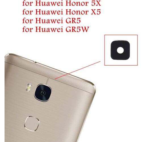 2piece for Huawei Honor 5X/ GR5/ X5 Back Camera Glass Lens Main Rear Camera Glass Cover Sticker Glass Lens Repair Spare Parts