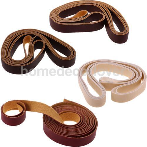 4 Pieces Assorted Color 10 Meters Each DIY Crafts Leather Straps 15mm Wide