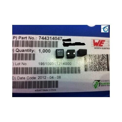 744314047 0.47UH 18A 7X7X5MM inlet WE patch flat copper inductor coil power