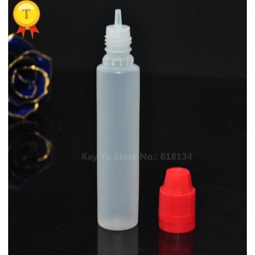 Free shipping 2300pcs 30ml liquid plastic bottles, squeezed bottle with child resistent and tamper evident cap