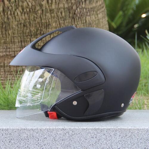 Motorcycle Helmet 3/4 Open Face Moto Helmet Moto Casco Capacete Vintage Retro Biker Scooter Helmet Motocross Helmet