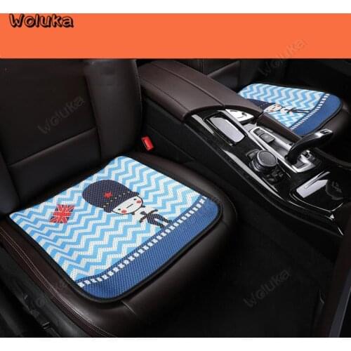 Seat Refreshing Pad Universal Single Piece Cartoon Car Mat Cool Cute Seat Cushion Kst 3D Breathable Mesh CD50 Q01