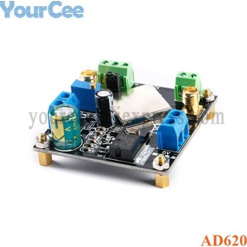 AD620 Instrumentation Amplifier Board Module Voltage Amplifier Differential Single-Ended Differential Small Signal Module