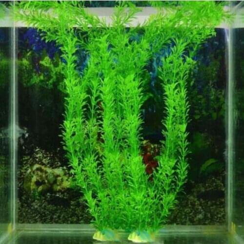 Underwater Artificial Aquatic Plant Ornaments Aquarium Fish Tank Green Water Grass Decor Landscape Decoration