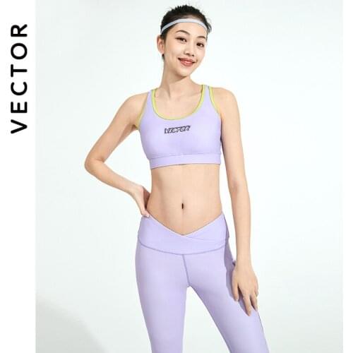 VECTOR Vest Top Bikini Womens Swimwear 2021 Quick-drying Diving Two-piece Bras Swimsuits Surfing Underwear Bathing Suits Black