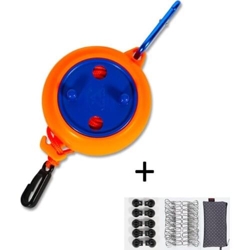 Retractable Clothes Drying Rack Rope Clothesline Heavy Duty Portable Clothes Dryer with 2 Adjustable PVC Rope String