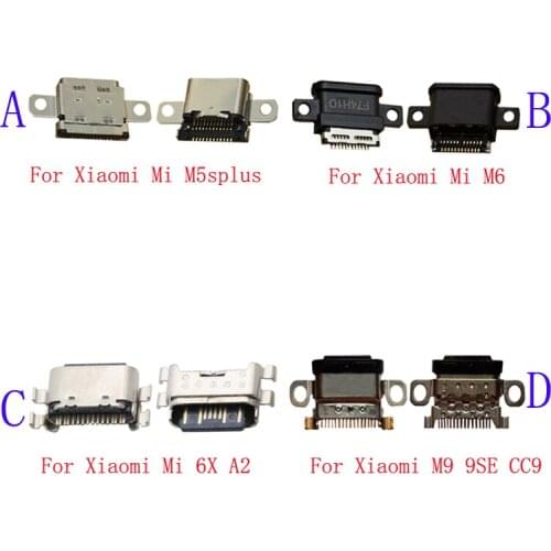 1Pcs Micro Usb Charger Charging Port Plug Dock Connector For Xiaomi M6 MI6 MI 6 M9 Mi9 9 SE 9SE 6X CC9 5S plus 5Splus Mi6X A2