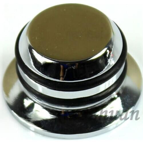1pc Knob Button Tone Volume Control Knob Ring lines For Electric Guitar Bass Parts Chrome