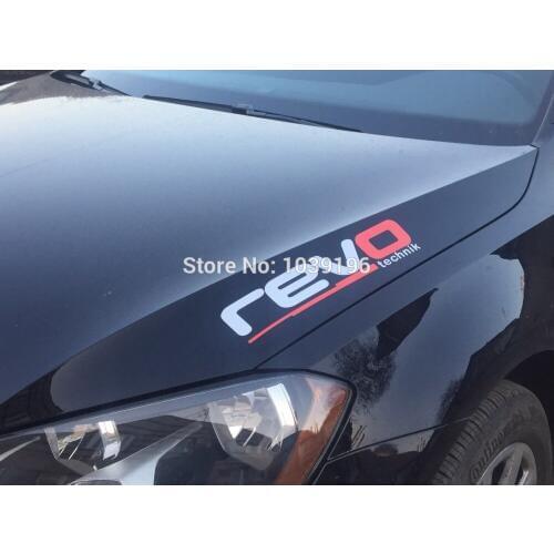 10 x Newest Design Car Styling Car Cover REVO Technik Car Sticker for Volkswagen Tiguan Sagitar Golf Audi A4 A5 AA6 A7 A8 S5 S7
