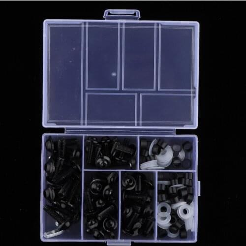 158Pcs Motorcycle Scooters Fairing Bolt Kit Windscreen Fastener Screws