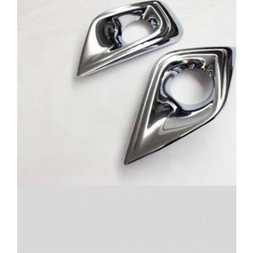 For Nissan Murano 2015 6PCS High Quality ABS Chrome Car Front Headlight Fog Lamp Cover Trim Car Styling Accessories