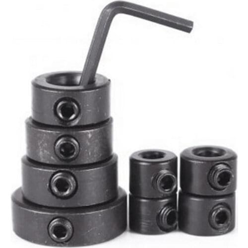 8PCS Drill Bit Depth Stop Collar Countersink Drill Bit Adjustable Depth Stop Collar Woodworking Drilling 3/4/5/6/8/10/12/16mm