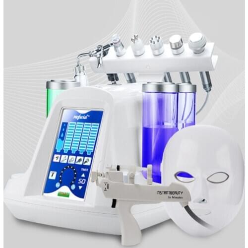 12 in 1 Hydra Dermabrasion RF Bio-lifting Spa Facial Machine Water Oxygen Jet Hydro Diamond Peeling Microdermabrasion