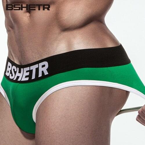BSHETR Brand Hot Soft Jockstrap G-strings Sexy Gay Men Underwear Pennis Jock Bikini Male Short Thong Panties Slip Convex Thongs