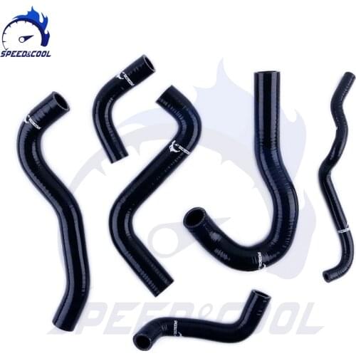 Silicone Radiator Coolant Tube Pipe Hose Kit For Suzuki Bandit GSF1250 GSF1250S GSF 1250 1250S 2007 2008 2009 2010