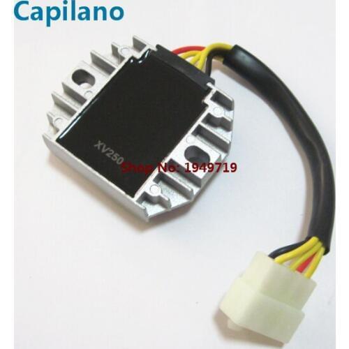 Motorcycle scooter XV250 voltage regulator rectifier for Yamaha 250cc XV 250 electric spare parts