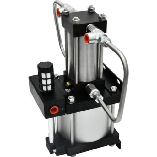 New Arrival SLM06 Refrigerant Booster Pump Portable Refrigerant Freon Filling/Transfer/Recovery Pump 6:1 0-48bar 15L/min 60mm