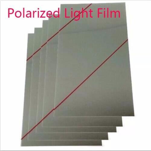 New 100pcs/lot LCD Polarizer Film Polarization for Samsung Galaxy S3 i9300 i9305 LCD Screen Filter Polaroid Polarized Light Film