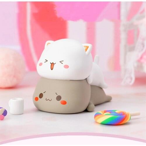 Original Peach Cat Let Love First Series Blind Box Toys Doll Random One Cute Anime Figure Gift Free Shipping