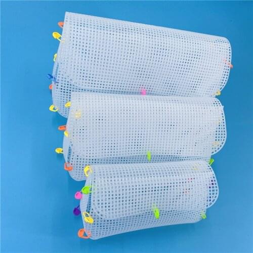 Plastic Mesh Cloth Bag Rug Thread Hook Craft Supplies DIY Handcraft Latch Hook Accessory Hook Crafts Durable Grid