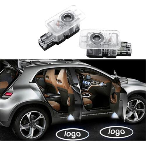 Suitable for Volvo LED Courtesy door light for car S90 S80L S60L XC60 dedicated welcome lamp laser projection Ghost lights