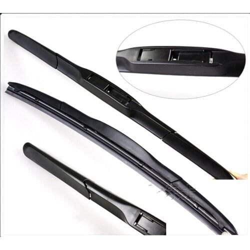 FUNDUOO 26"+14" High Hybrid 3 Section Rubber Windscreen Wipers Wiper Blade For KIA Ceed 2012-2017