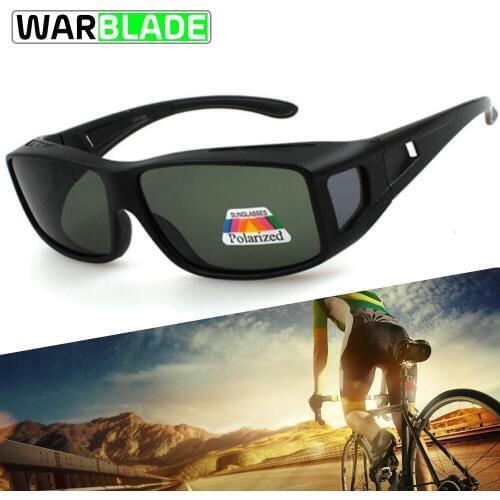 WarBLade Polarized Sports Men Sunglasses Road Cycling Glasses Mountain Bike Bicycle Riding Protection Goggles Windproof Eyewear