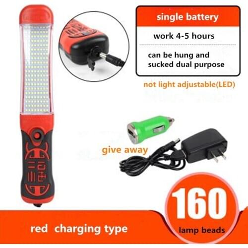 Led charging work light overhaul light LED magnet emergency light auto repair light repair light tool light 360 degree dimmable