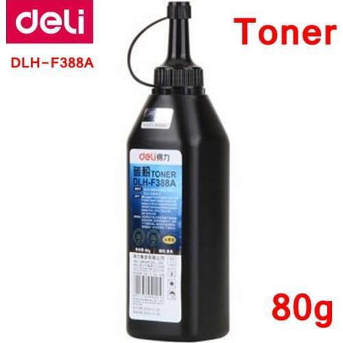Deli Toner powder 80g Applicable printers HP Laserjet P1007/P1106/P1108/P1505/P1556/P1606/M1120/M1136 Canon IC MF 4410/4420/4430