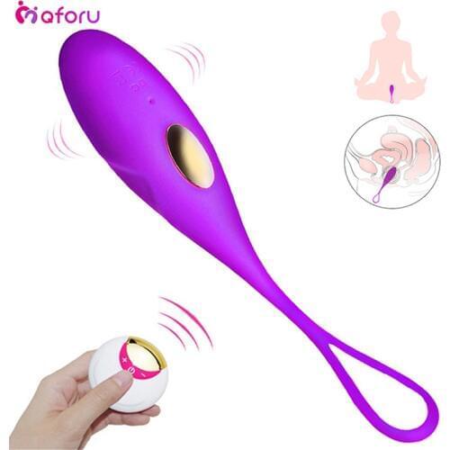 Female Vibrating Egg Vaginal Exercise Balls Remote Control Clitoris G-spot Stimulator Vibrator Adult Sex Toys For Women Couple