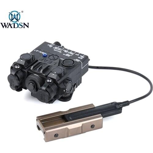 WADSN Airsoft Mini 2.5mm Pressure Tail Remote Switch For PEQ-15 DBAL A2 Tactical Laser Sight Scoutlight Hunting Accessory