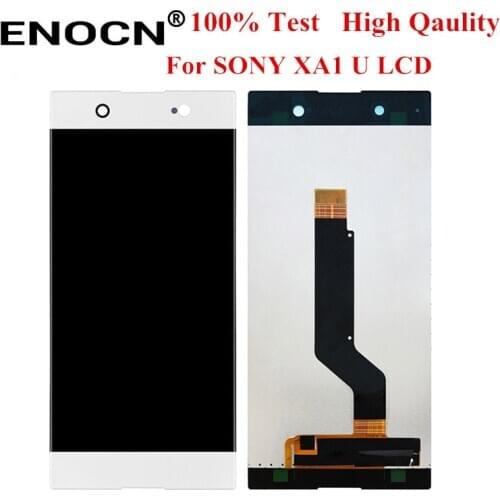 ENOCN 6.0"LCD For Sony for Xperia XA1 Ultra G3221 G3212 G3223 G3226 Lcd Screen Touch Display Digitizer Frame Full Assembly
