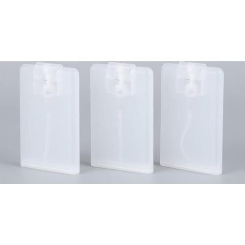 20ml Perfume Atomizer Empty Clear Mini Spray Travel Bottle Packaging for Beauty Moisturizing Essence Water 300pcs / Lot