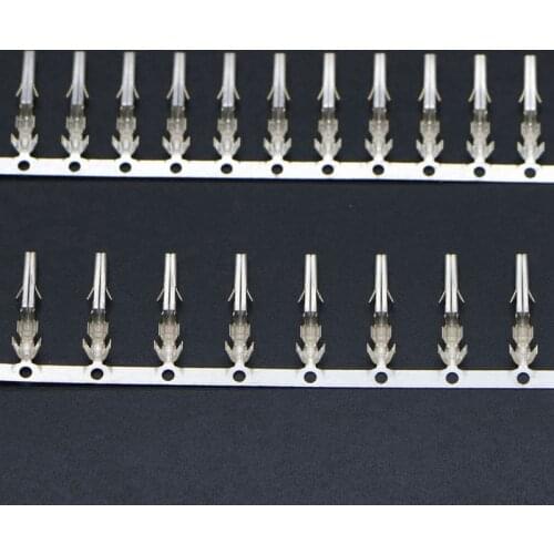 200pcs/Lot 4.2mm 5557 Series with Long Legs Female Terminal Pins for PC ATX/PCI-E/EPS Power Supply P4 P8