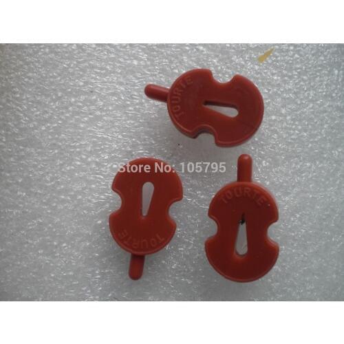 6 PCs TOURTE Violin mute Red color