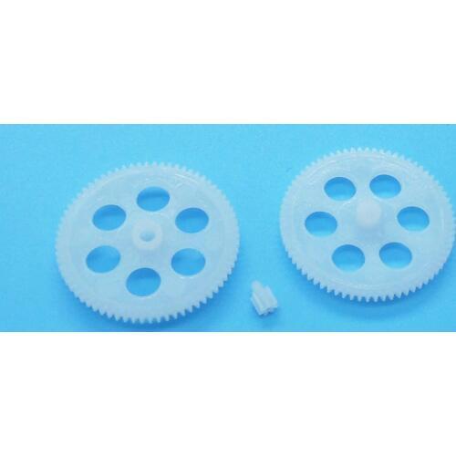 701A 702A 70.8A 71A Pinion Modulus 0.3M Plastic Gear Remote Control Helicopter Accessories Aircraft Model Reduction Copper Gear